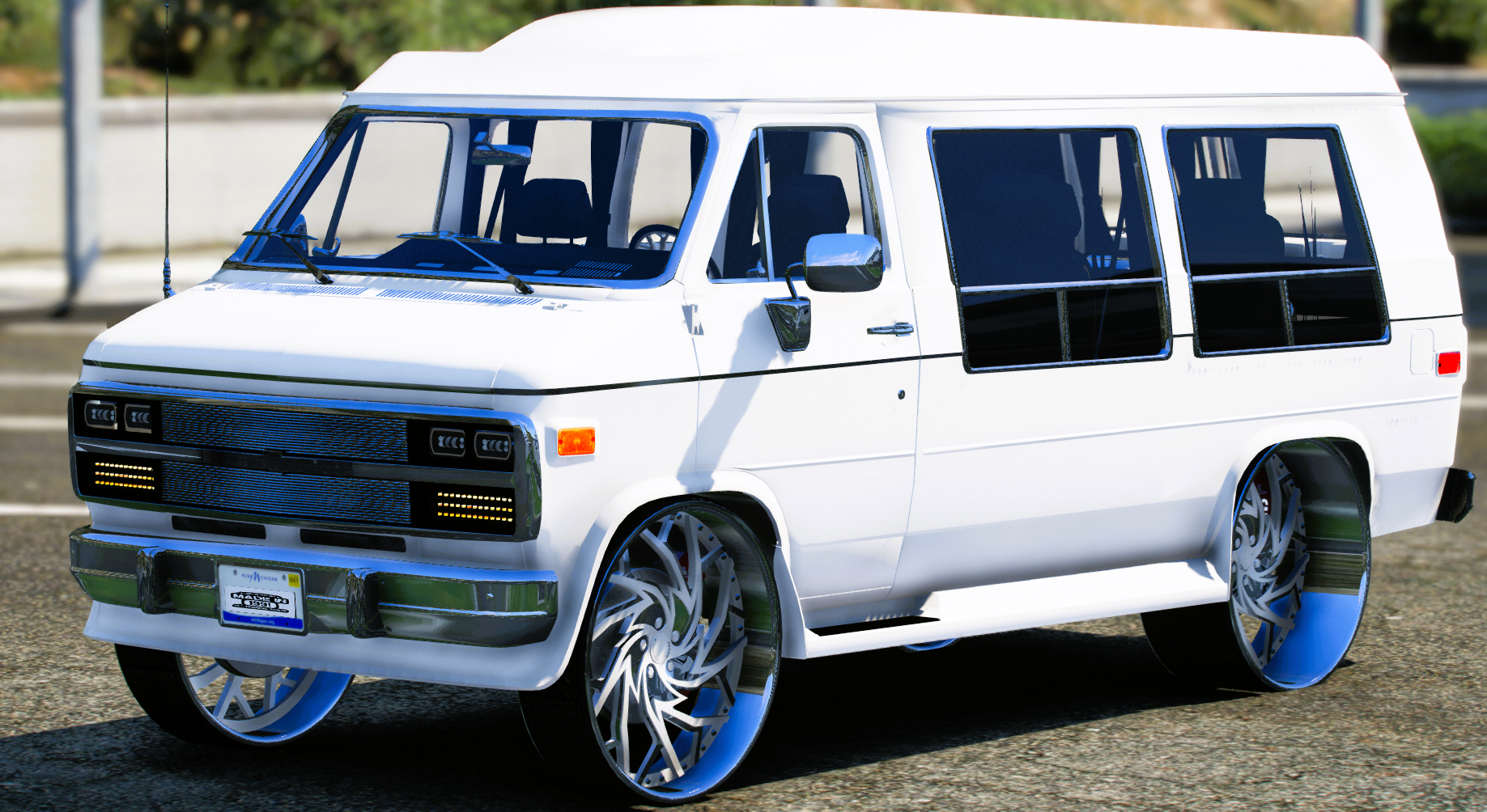 (Unbranded) Chevy G20 Donk (6 Seater) | One Deep