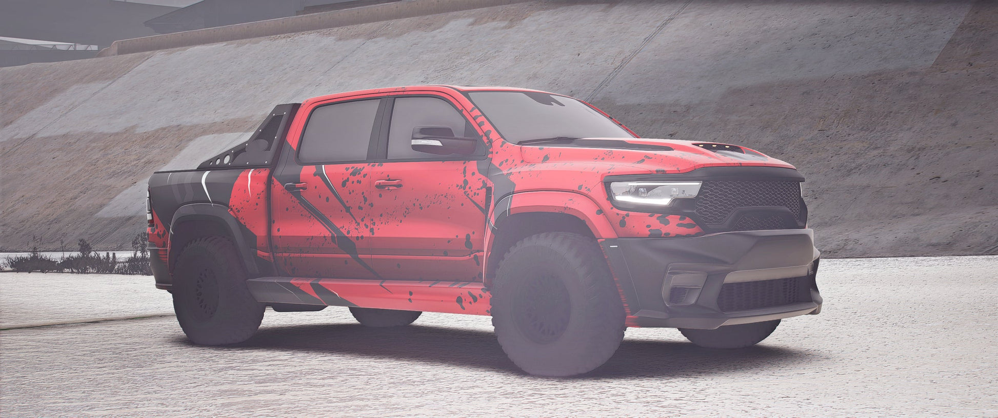 (Unbranded) Dodge Ram TRX Hellram (11 Liveries) | Hayes