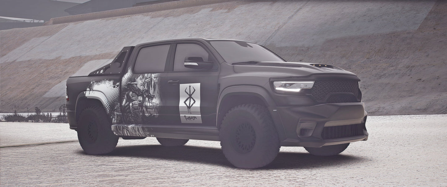 (Unbranded) Dodge Ram TRX Hellram (11 Liveries) | Hayes