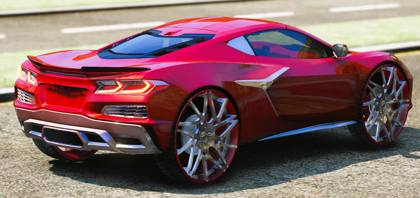 (Unbranded) 2023 Corvette C8 Z06 On Forgiatos | PNUT CUSTOMS