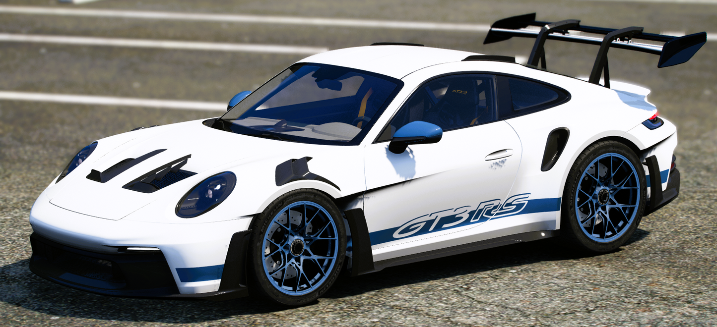 (Unbranded) Porsche 911 GT3 RS 2023 | IKX3 Mods | Performance Build