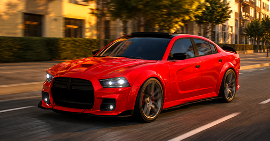 (Unbranded) Dodge Charger 426 Ghoul Hellephant Replica Slider 6 Seater (Animated Sunroof)