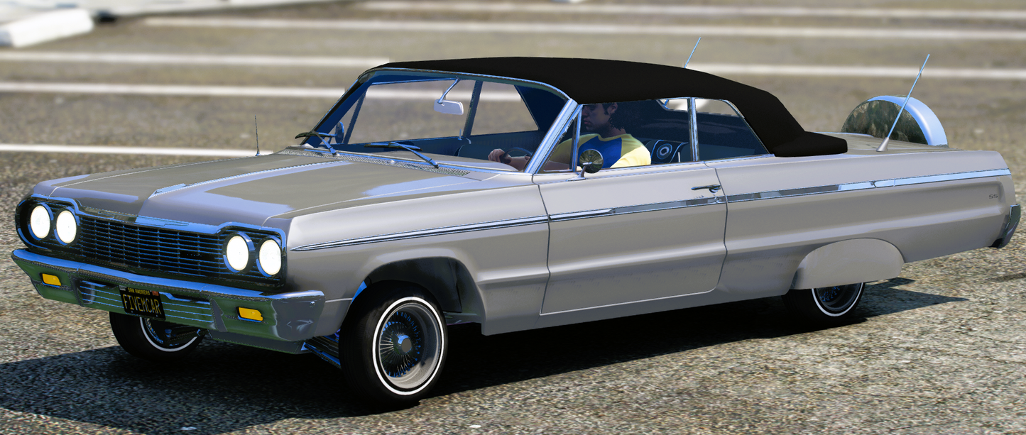 (Unbranded) 1964 Chevrolet Impal Lowrider (Working Hydraulic) | Unique Customs