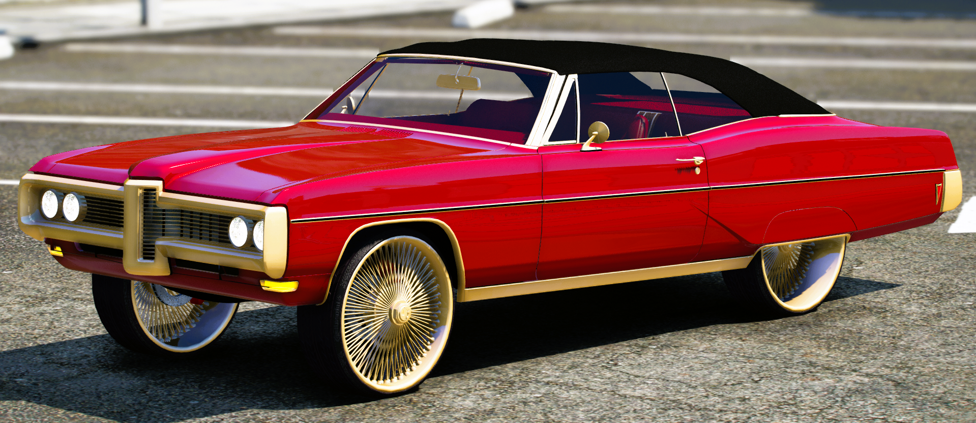 (Unbranded) 1968 Pontiac Bonneville Convertible | Tiah CSM