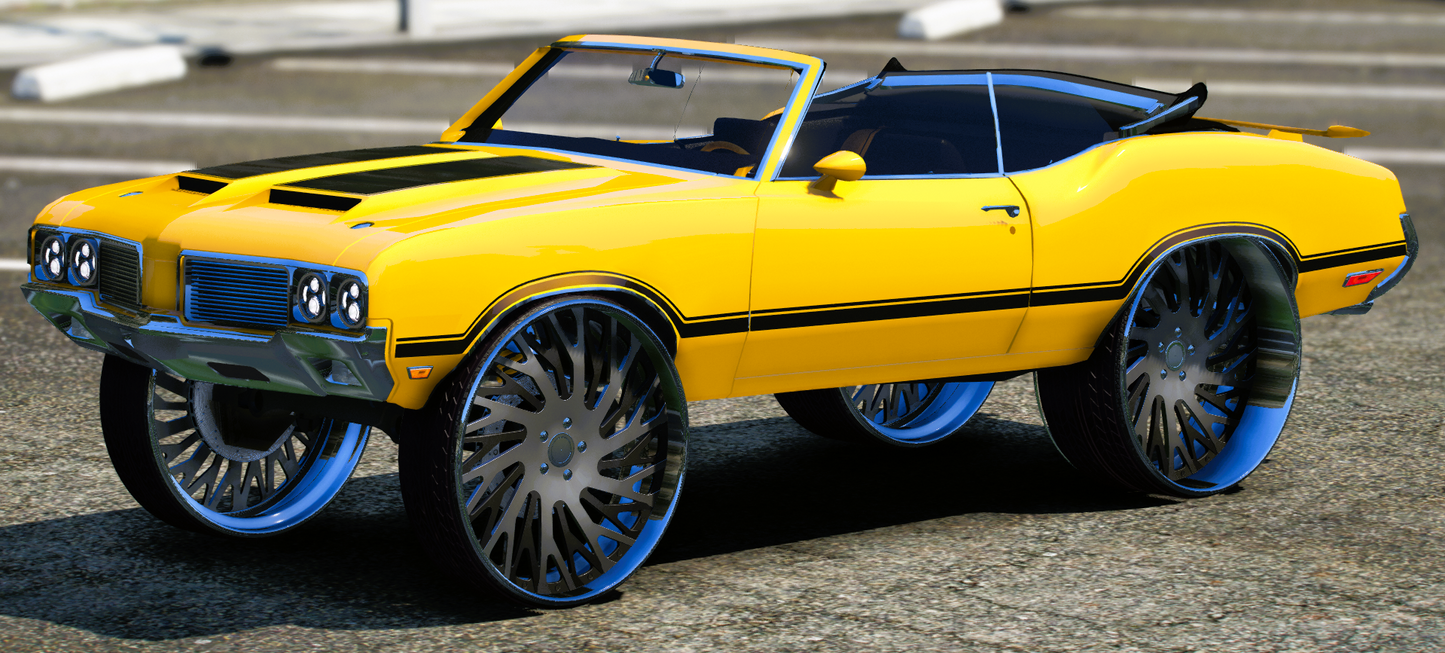 (Unbranded) 1969 Oldsmobile Cutlass Convertible | RetterMo