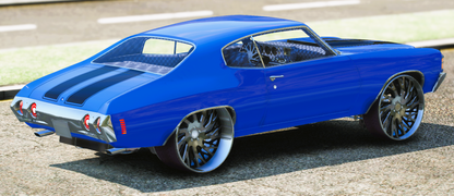 (Unbranded) Hard Top Chevelle SS On Twisted Forgiatos