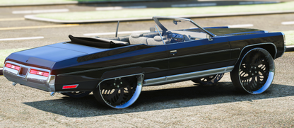 (Unbranded) 1972 Chevrolet Caprice Convertible on 28’s | Heavy E