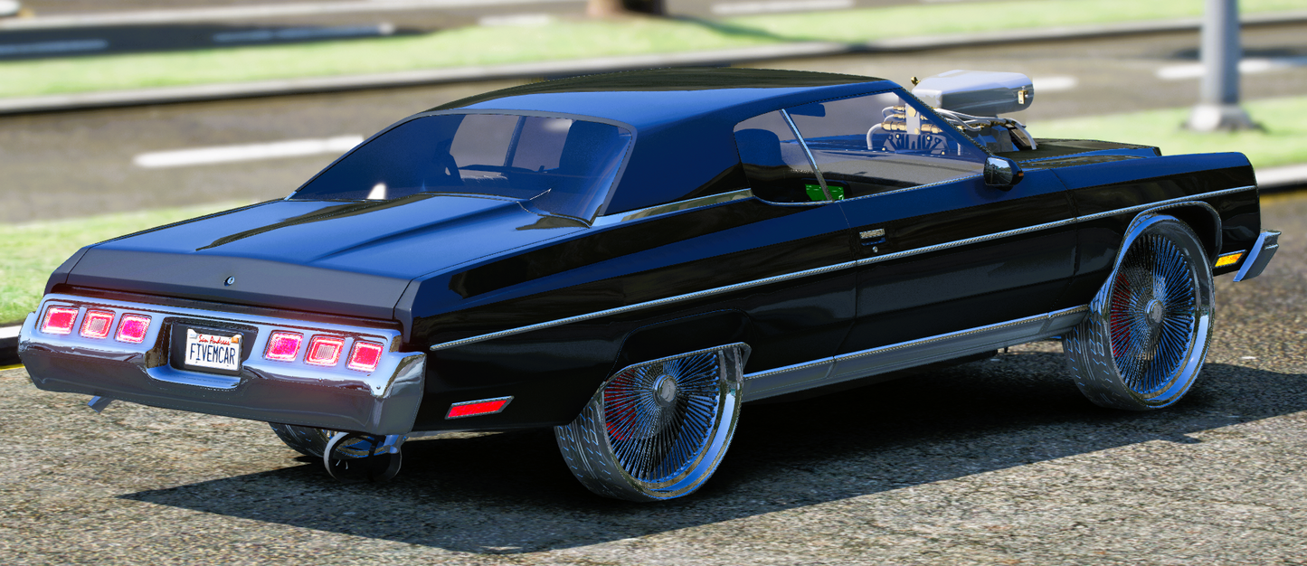 (Unbranded) 1973 Chevy Impala Custom Donk | One Deep