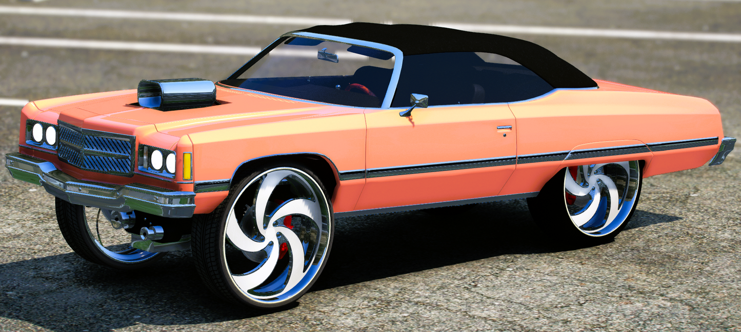 (Unbranded) 1973 Chevrolet Caprice Drag Donk