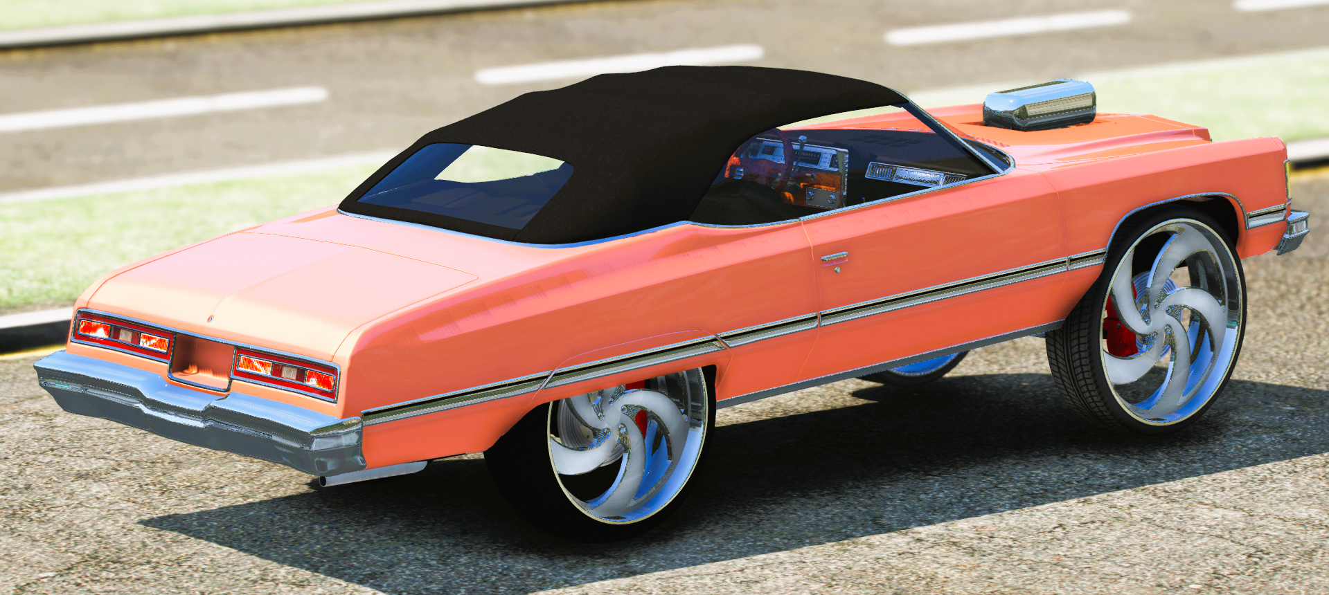 (Unbranded) 1973 Chevrolet Caprice Drag Donk