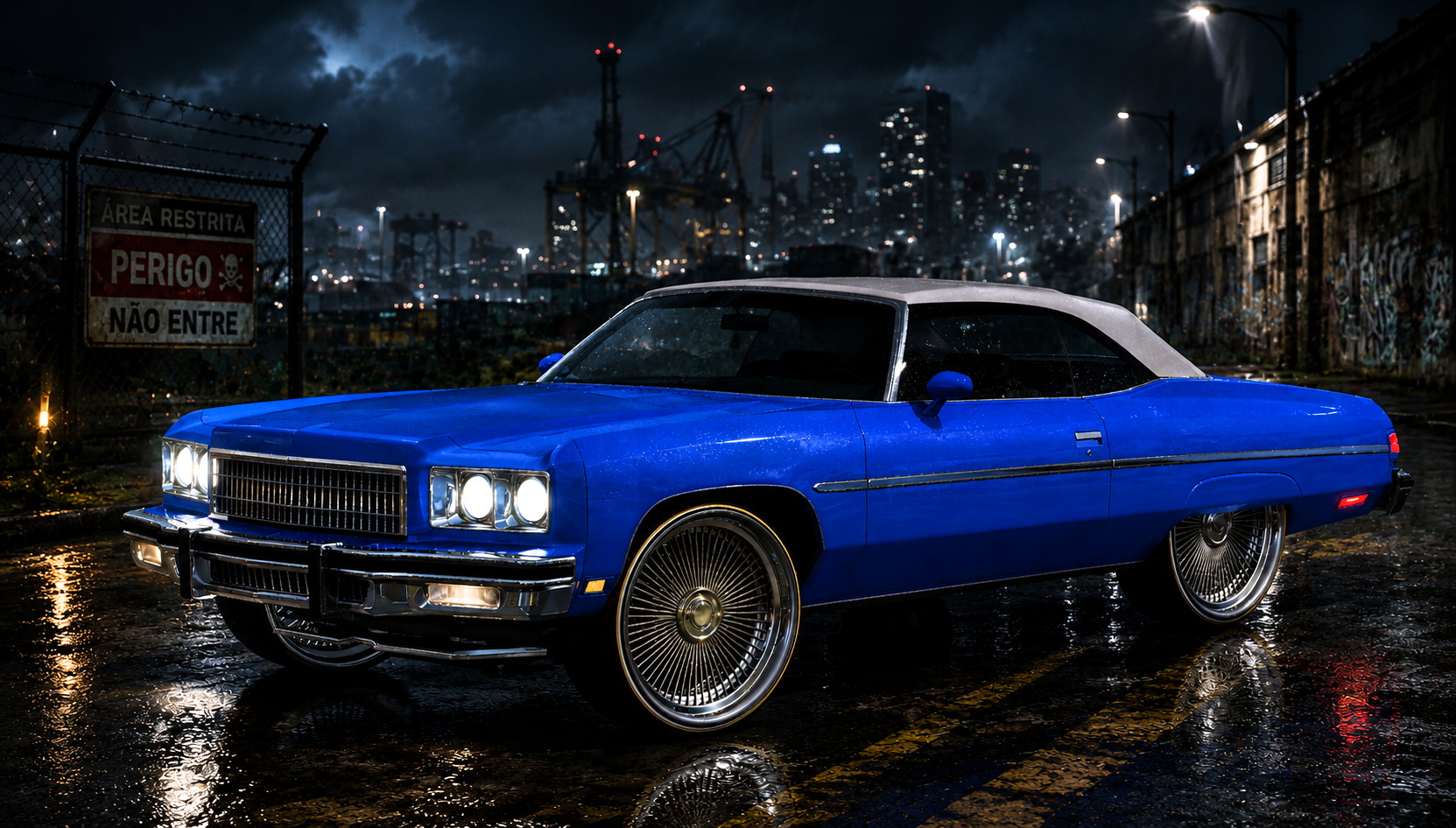 (Unbranded) 1975 Chevrolet Caprice Donk Sea