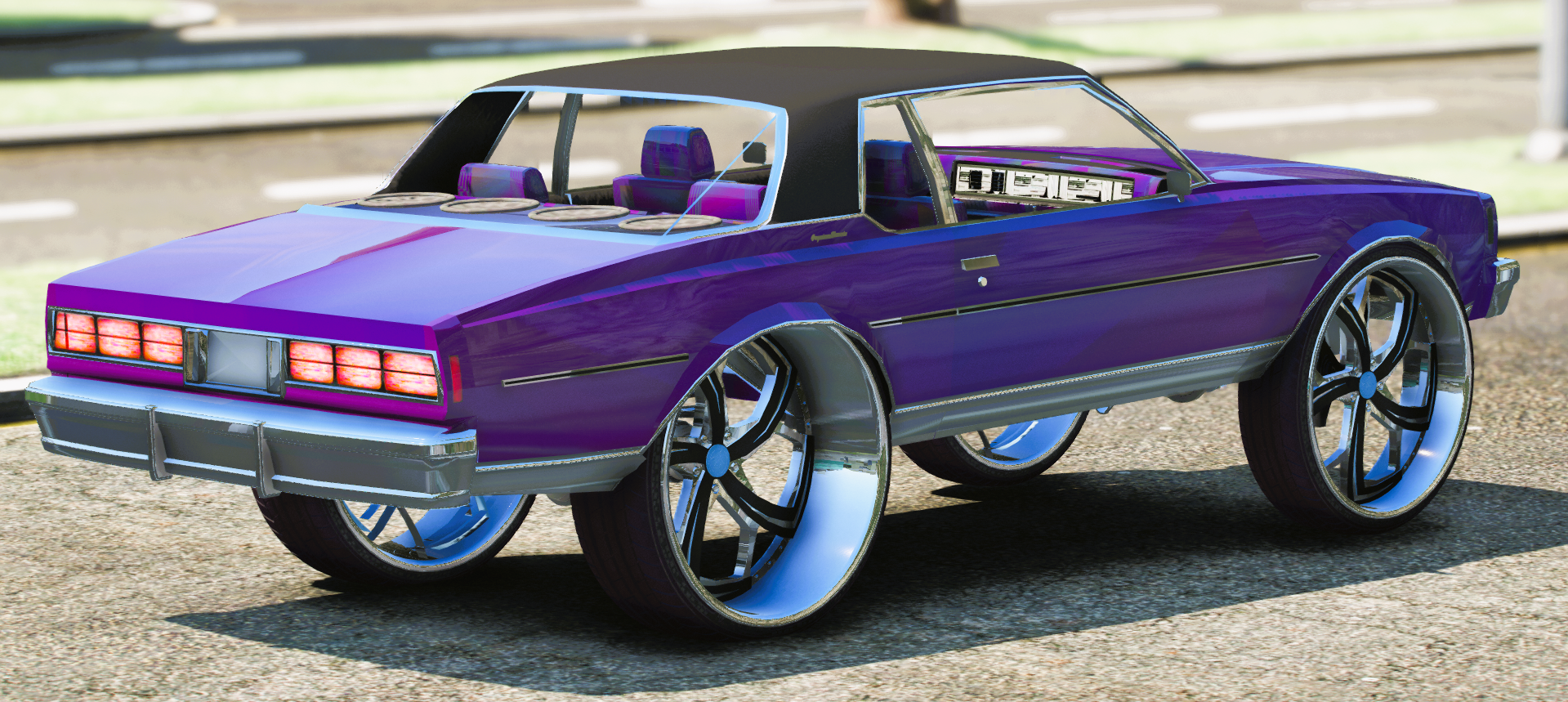 (Unbranded) 1977 Chevrolet Caprice Classic Donk Style