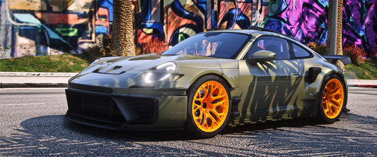 (Unbranded) Porsche 911 GT3 Mantle Design