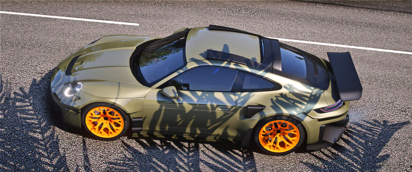 (Unbranded) Porsche 911 GT3 Mantle Design