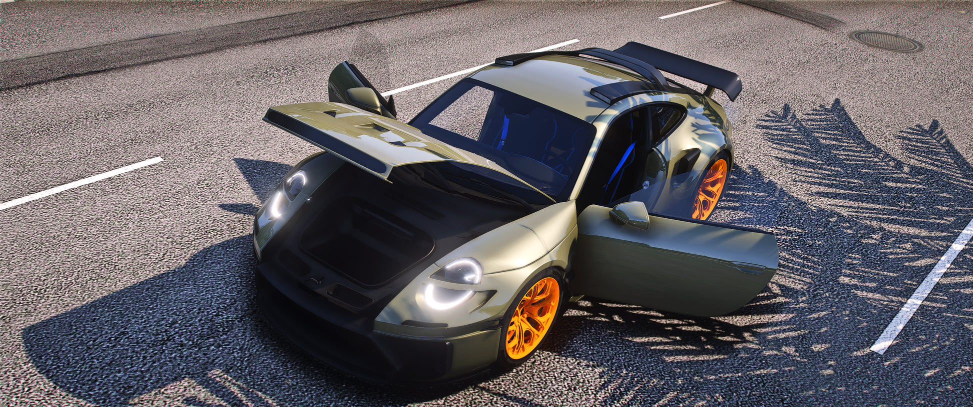 (Unbranded) Porsche 911 GT3 Mantle Design