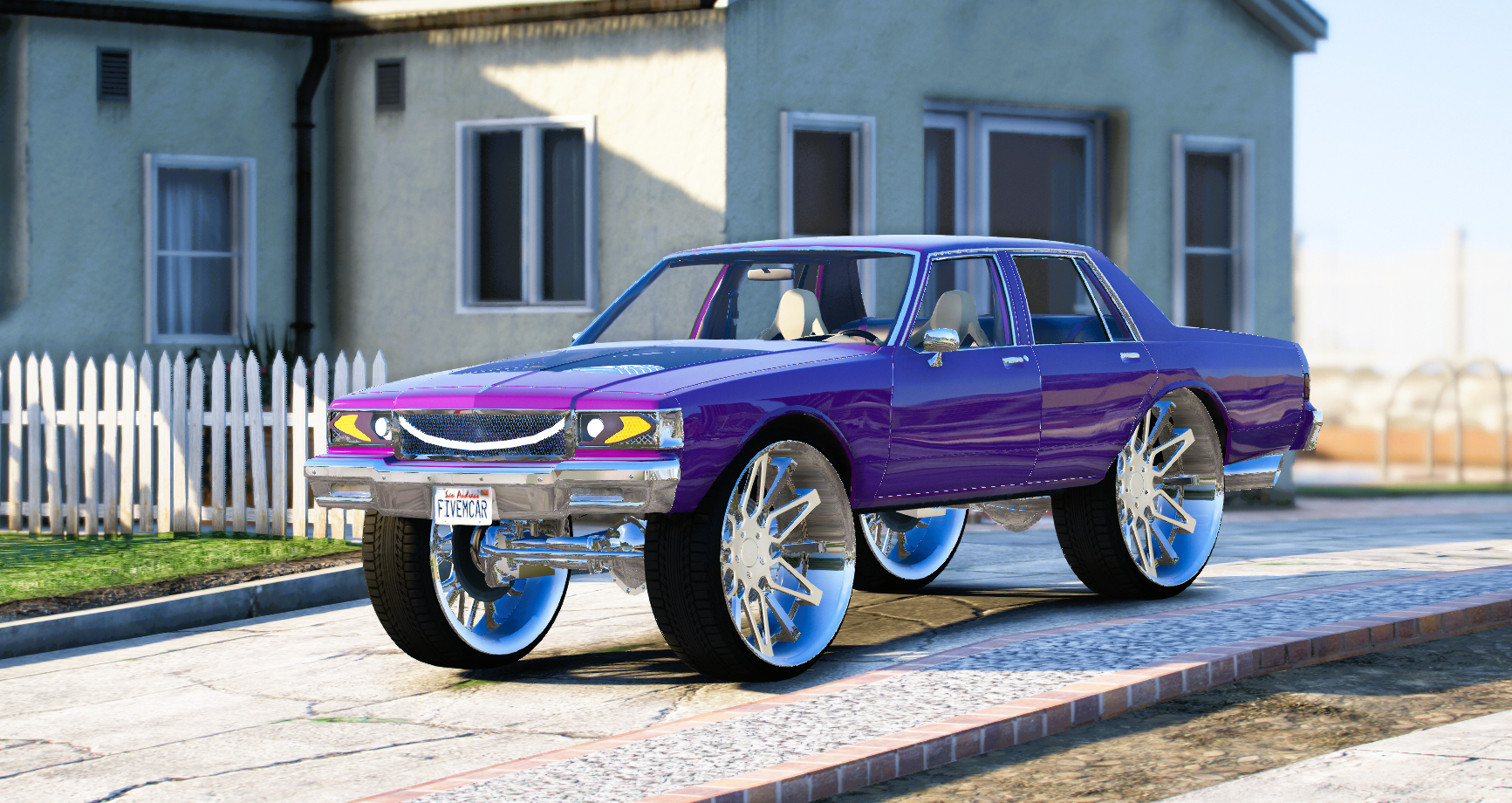(Unbranded) Chevy Caprise HellcatBox Donk 6 Seater Slider (Armored ) | A1 Customs | Performance Build