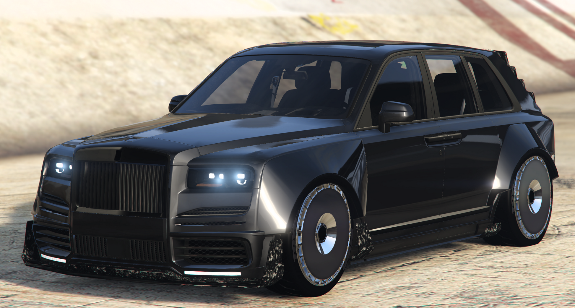 (Unbranded) Rolls Royce Cullinan Mansory (6 seater) Slider | A1 Customs