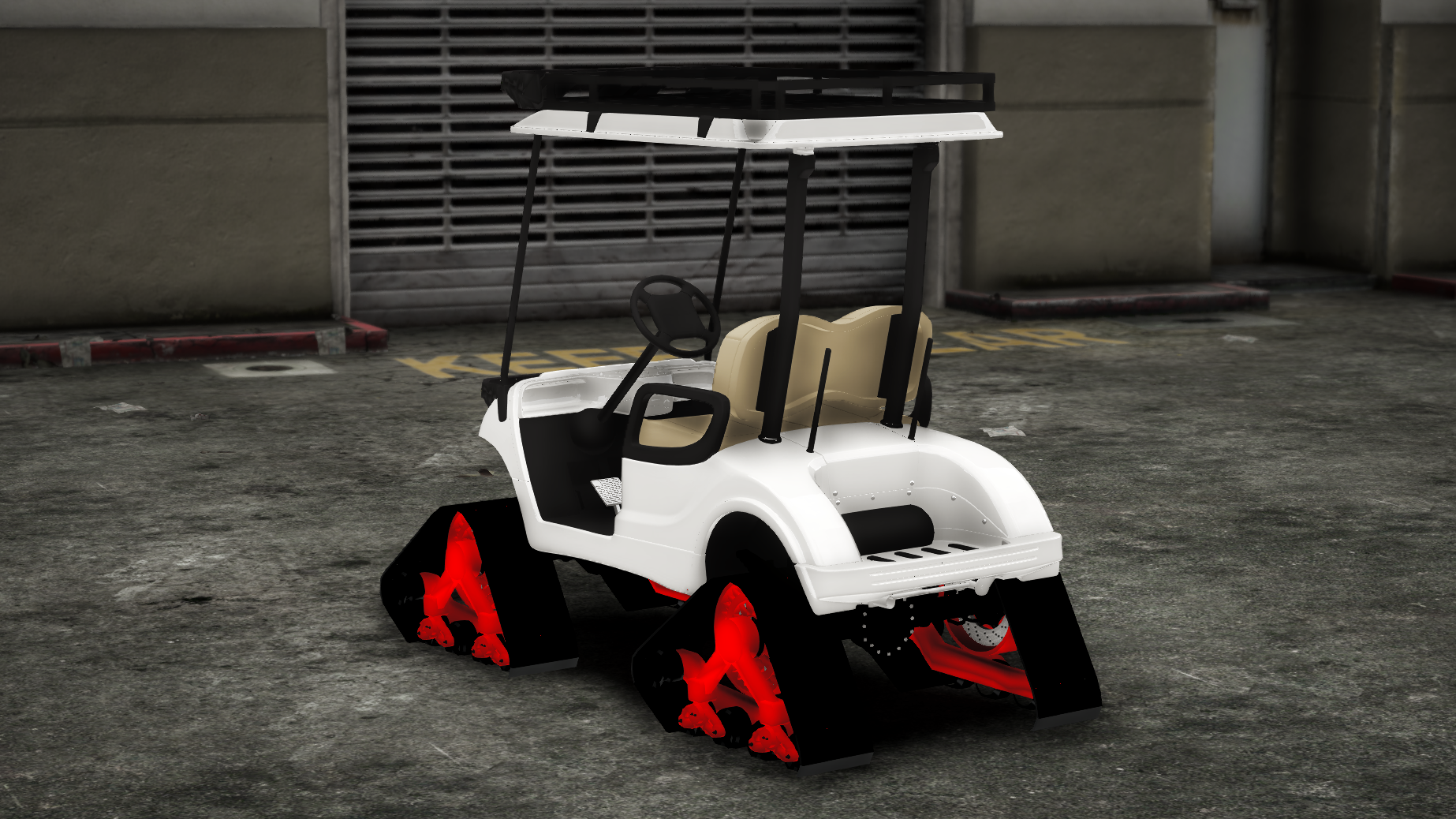 (Unbranded) Caddy Cart Wartrack | A&A Customs