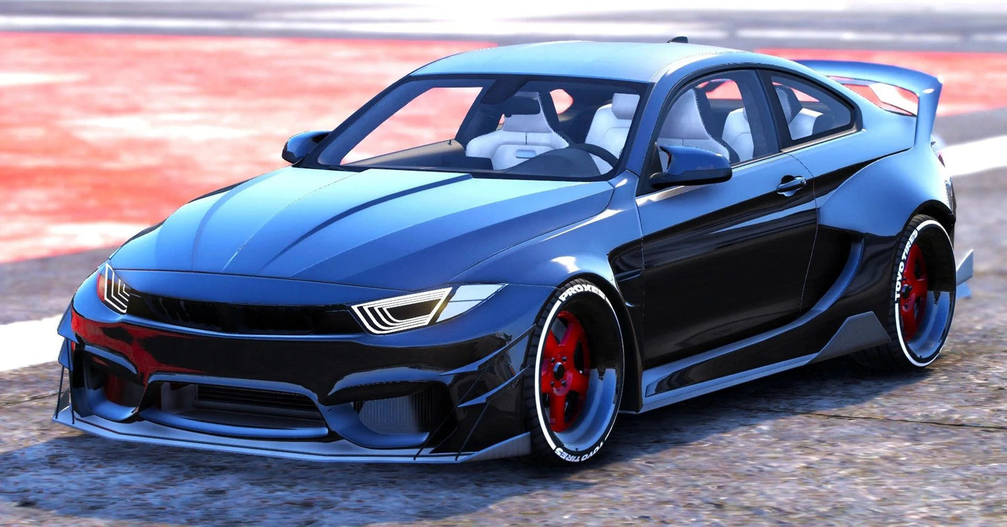 (Unbranded) BMW M4 Sharknose | Lemon