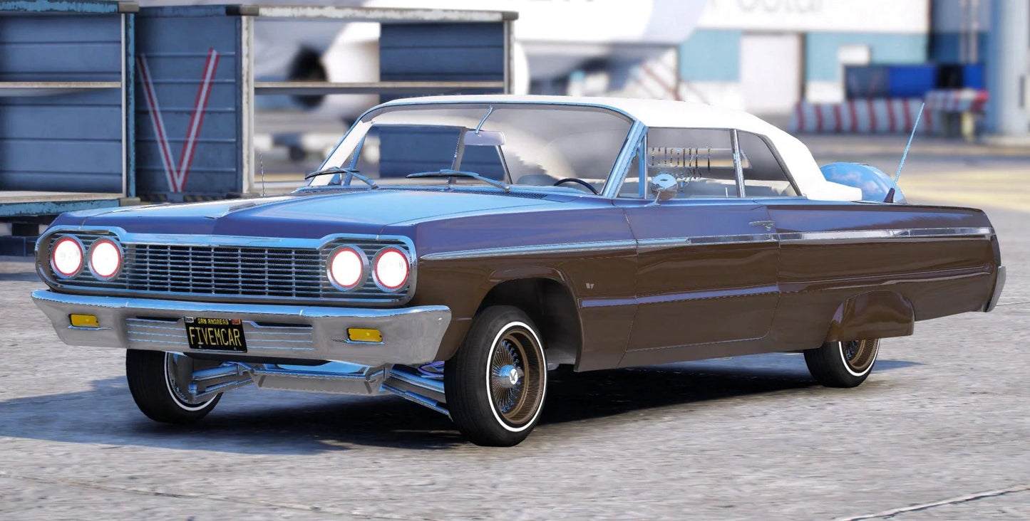 (Unbranded) 1964 Chevrolet Impal Lowrider (Working Hydraulic) | Unique Customs