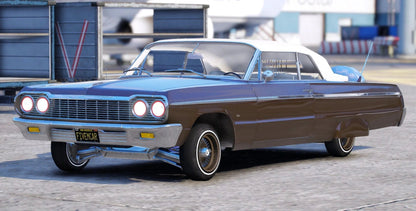 (Unbranded) 1964 Chevrolet Impal Lowrider (Working Hydraulic) | Unique Customs