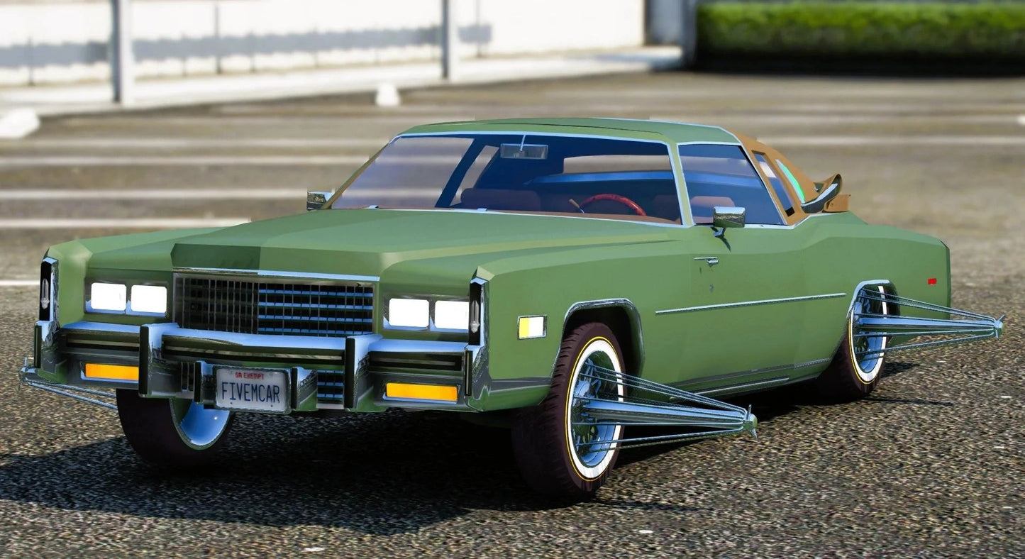 (Unbranded) 1979 Cadillac Eldorado On Swangas | Swang Builds