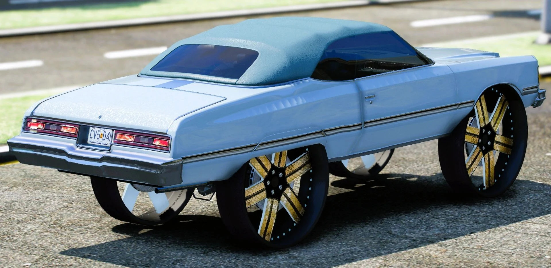 (Unbranded) 1974 Chevy Caprice DT Donk | One Deep