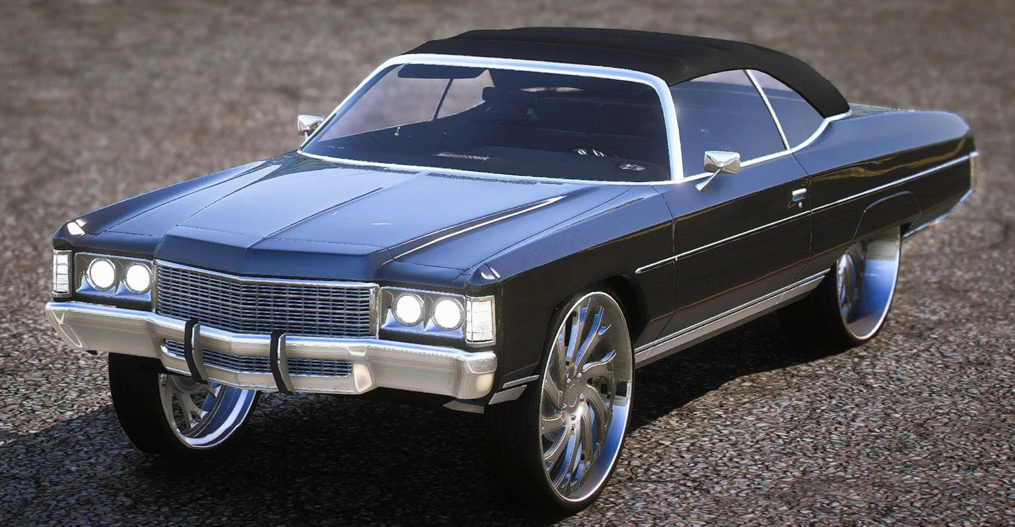 (Unbranded) 1971 Chevrolet Impala on Amani Forged | GWS