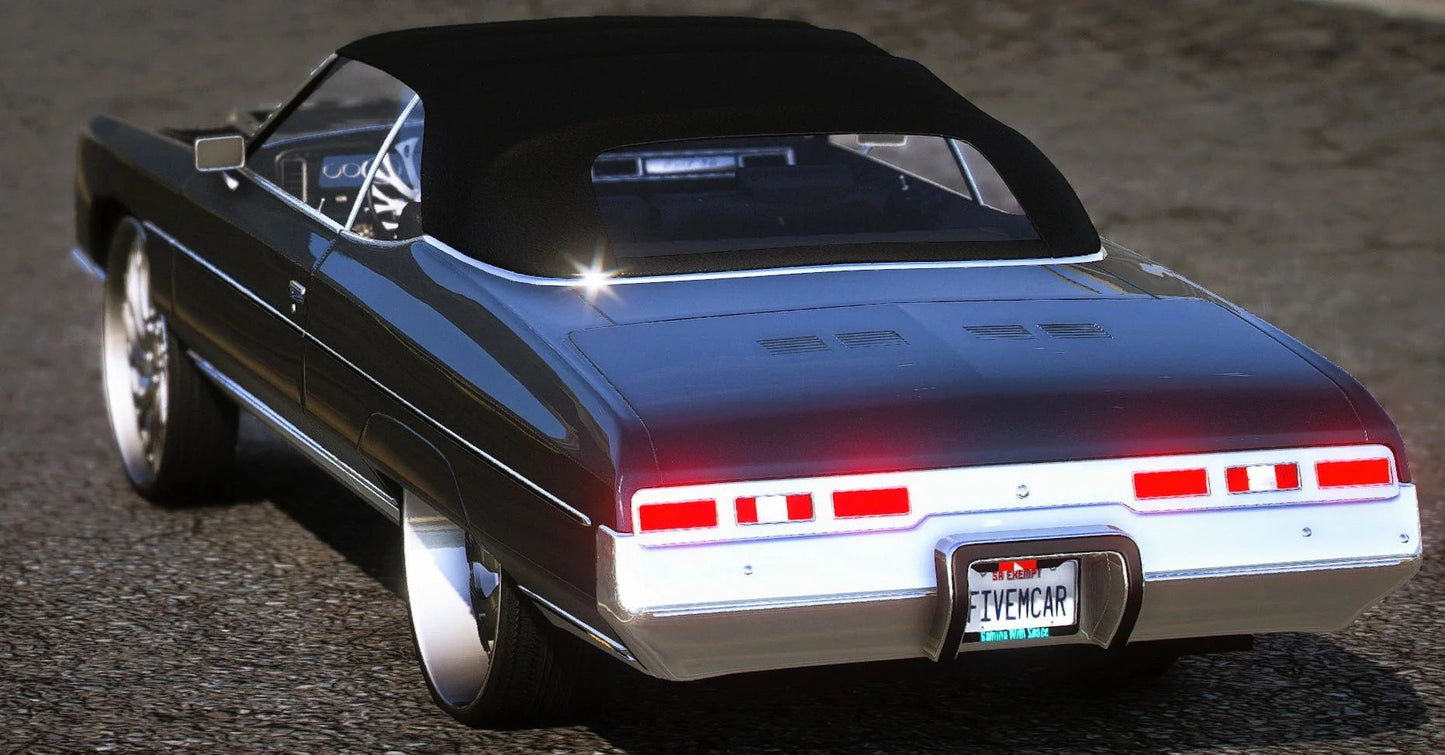 (Unbranded) 1971 Chevrolet Impala on Amani Forged | GWS