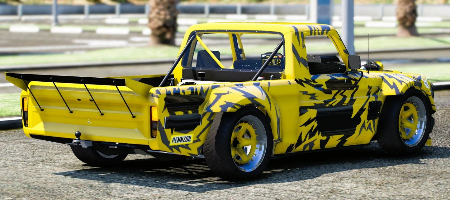 (Unbranded) 1977 Ford F-150 Hoonitruck "GYMKHANA Spec" | GST Customs