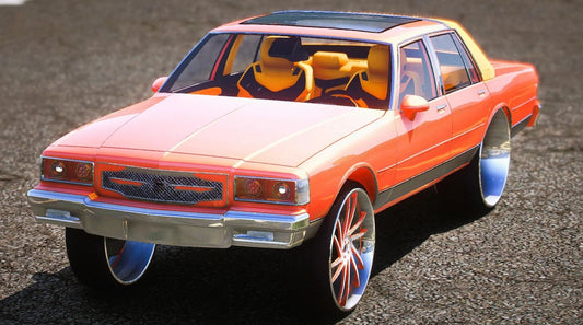 (Unbranded) 1986 Chevrolet Caprice Brougham On 30s | GG