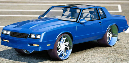 (Unbranded) 1986 Chevrolet Monte Carlo SS T/Tops Corleone Forged | DDC Cars