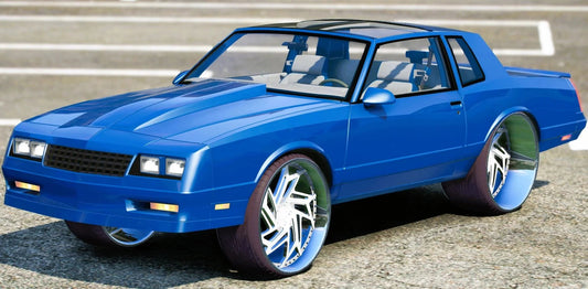 (Unbranded) 1986 Chevrolet Monte Carlo SS T/Tops Corleone Forged | DDC Cars