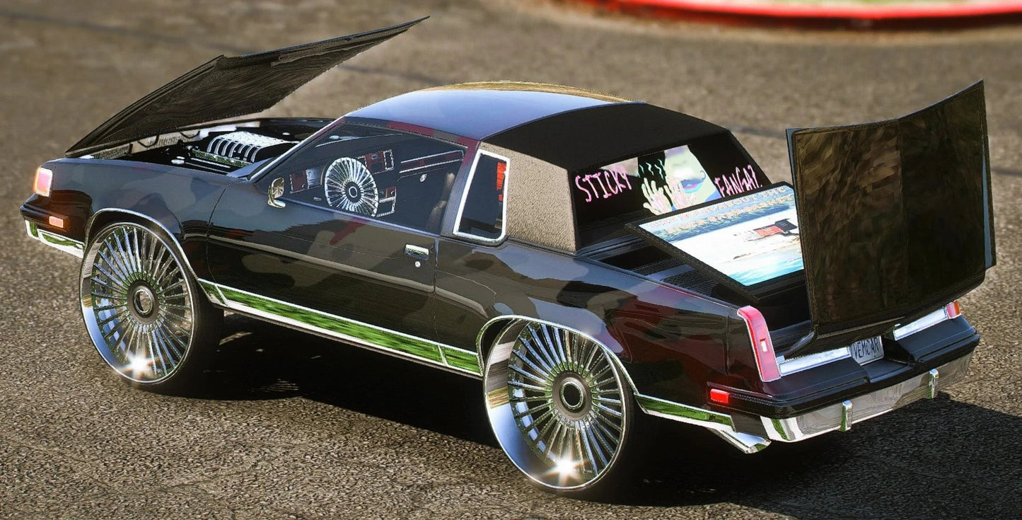 (Unbranded) 1988 Fangaz Cutlass On Amanis | Ismackz