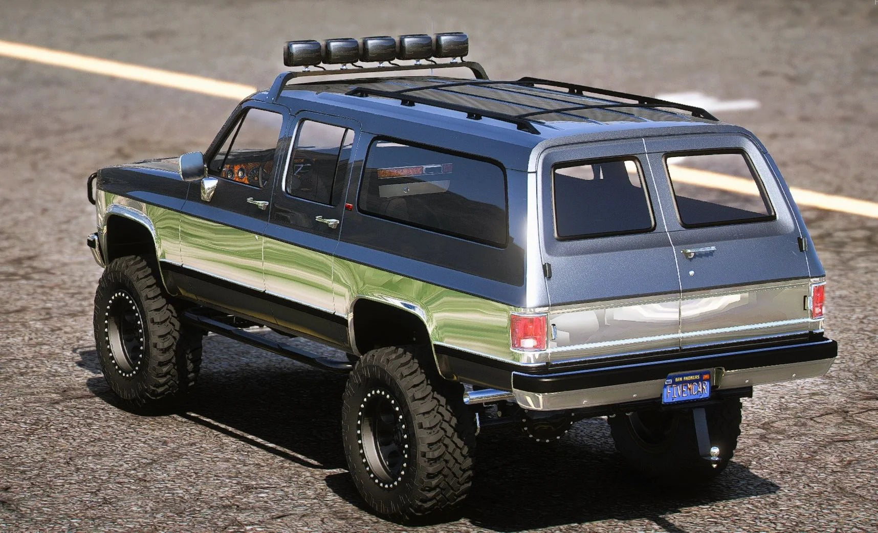 (Unbranded) 1989 GMC K2500 Suburban lifted | Exotic Customs