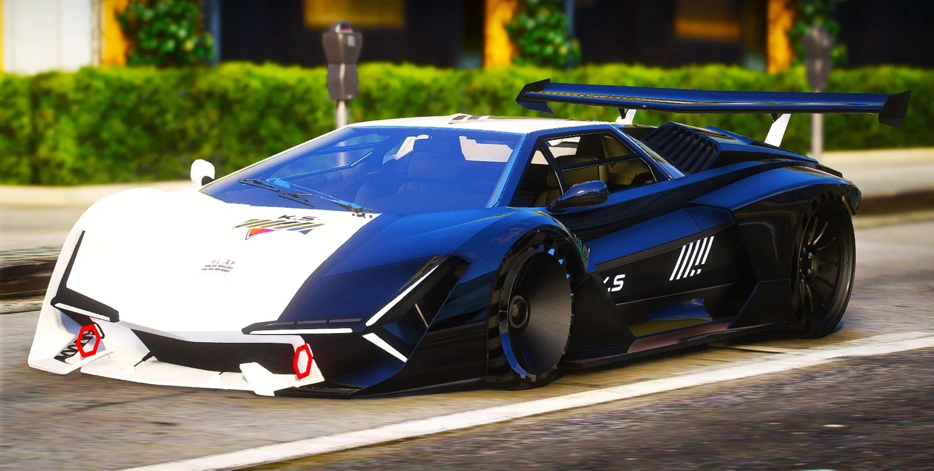 (Unbranded) 1988 Lamborghini Countach KS Widebody TwinTurbo Custom V2 | Tora