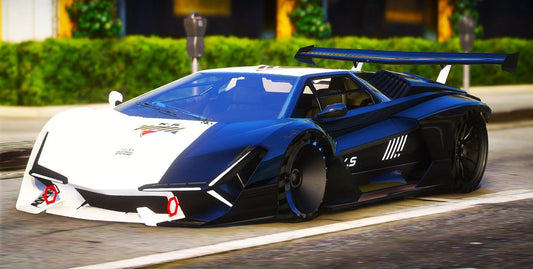 (Unbranded) 1988 Lamborghini Countach KS Widebody TwinTurbo Custom V2 | Tora