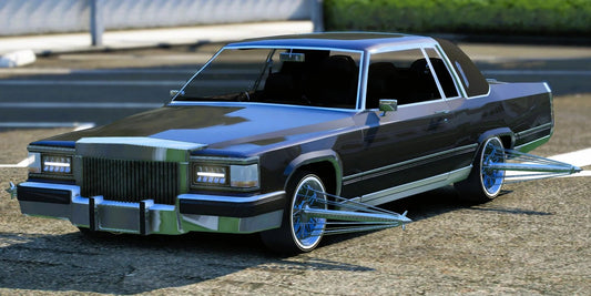 (Unbranded) 1990 Cadillac Fleetwood Coupe Slab | DDC Cars