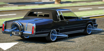 (Unbranded) 1990 Cadillac Fleetwood Coupe Slab | DDC Cars