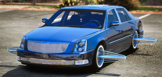 (Unbranded) 2007 Cadillac DTS Slab On Swangas | Slab Builds
