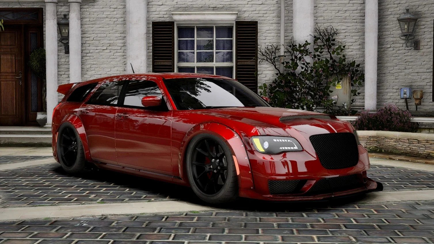 (Unbranded) 2008 Chrysler 300C Hellcat Magnum Widebody | South Coast Customs