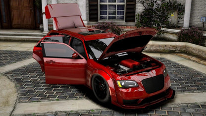 (Unbranded) 2008 Chrysler 300C Hellcat Magnum Widebody | South Coast Customs