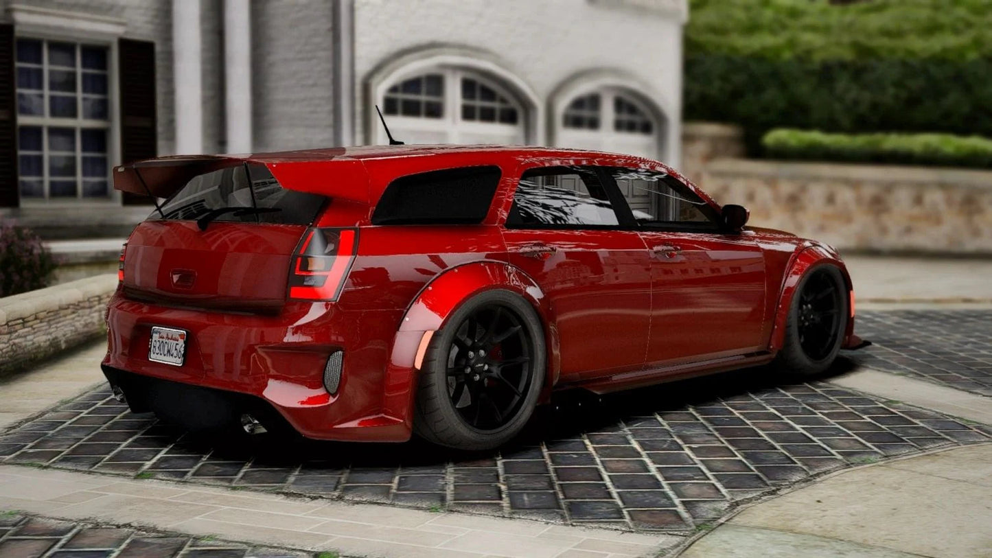 (Unbranded) 2008 Chrysler 300C Hellcat Magnum Widebody | South Coast Customs