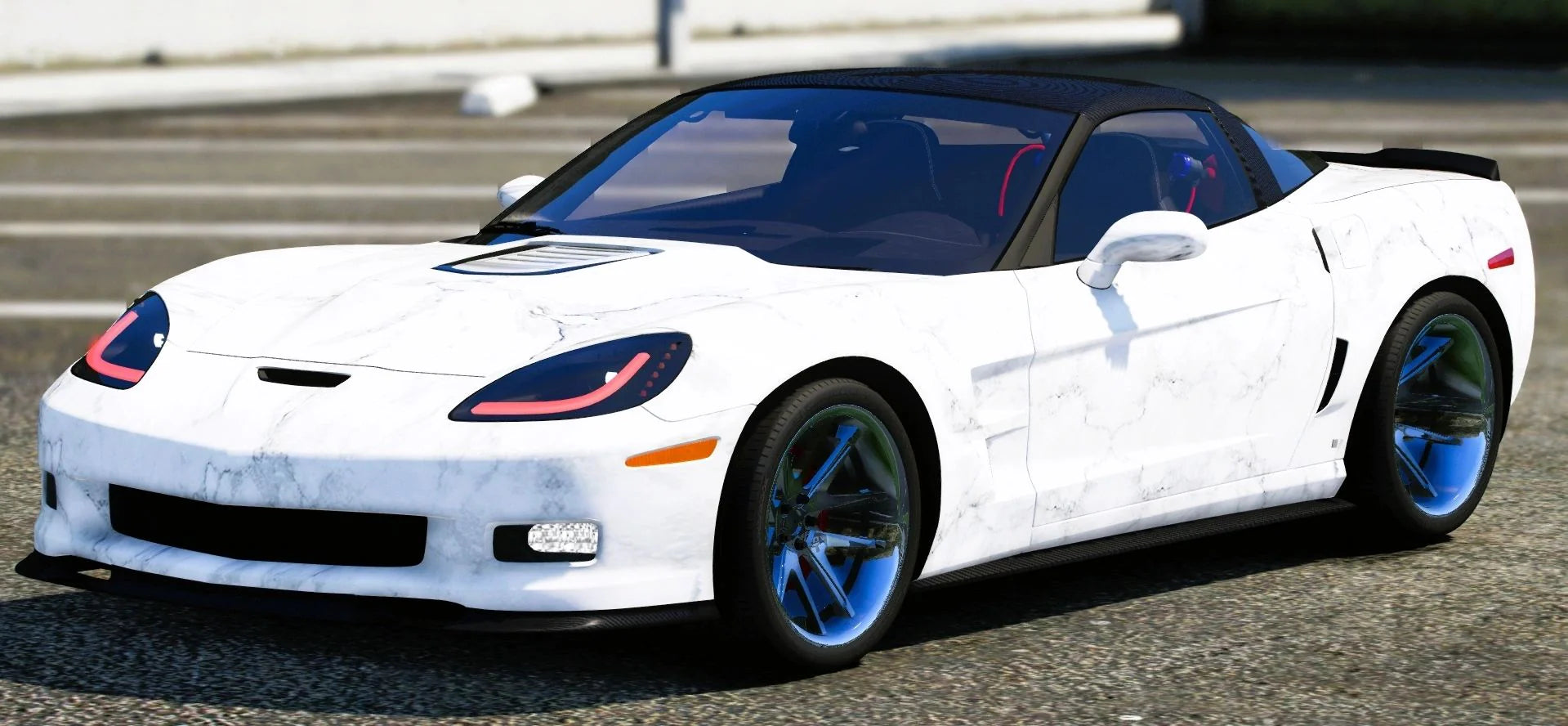 (Unbranded) 2005 Corvette ZR1 Marble Twin Charged | Playa Custom