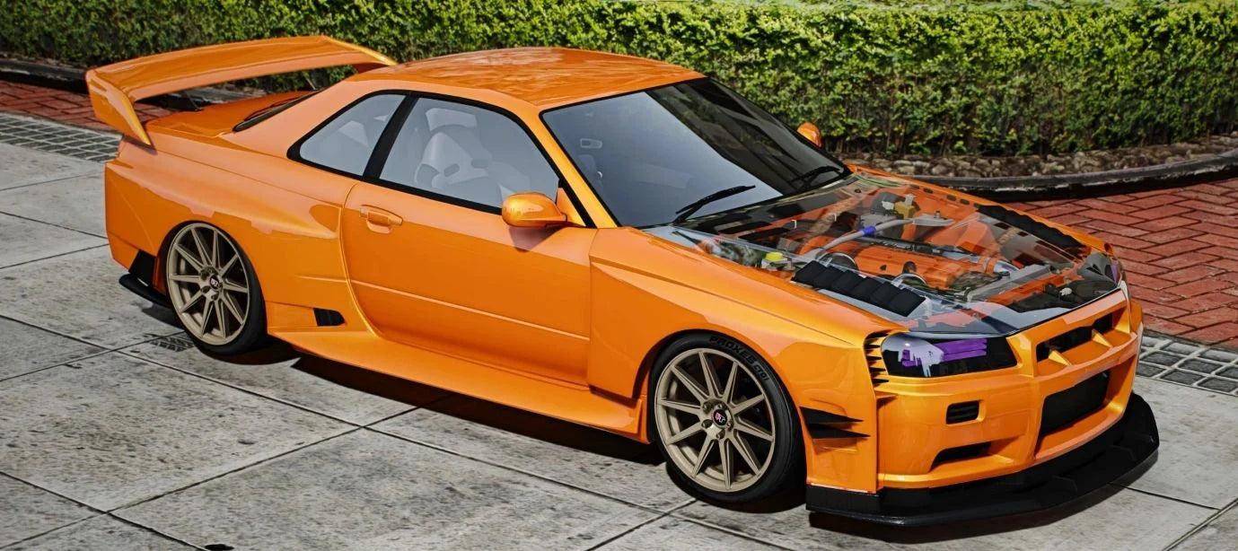(Unbranded) 2002 Nissan Skyline GT-R Custom | JAVCUSTOM
