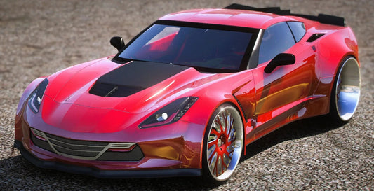 (Unbranded) 2017 Chevrolet Corvette C7 Widebody Forgiatos | DDC Cars