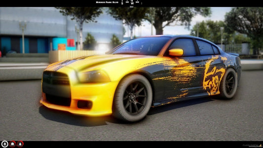 (Unbranded) 2015 Dodge Charger SRT Custom Livery | South Coast Customs