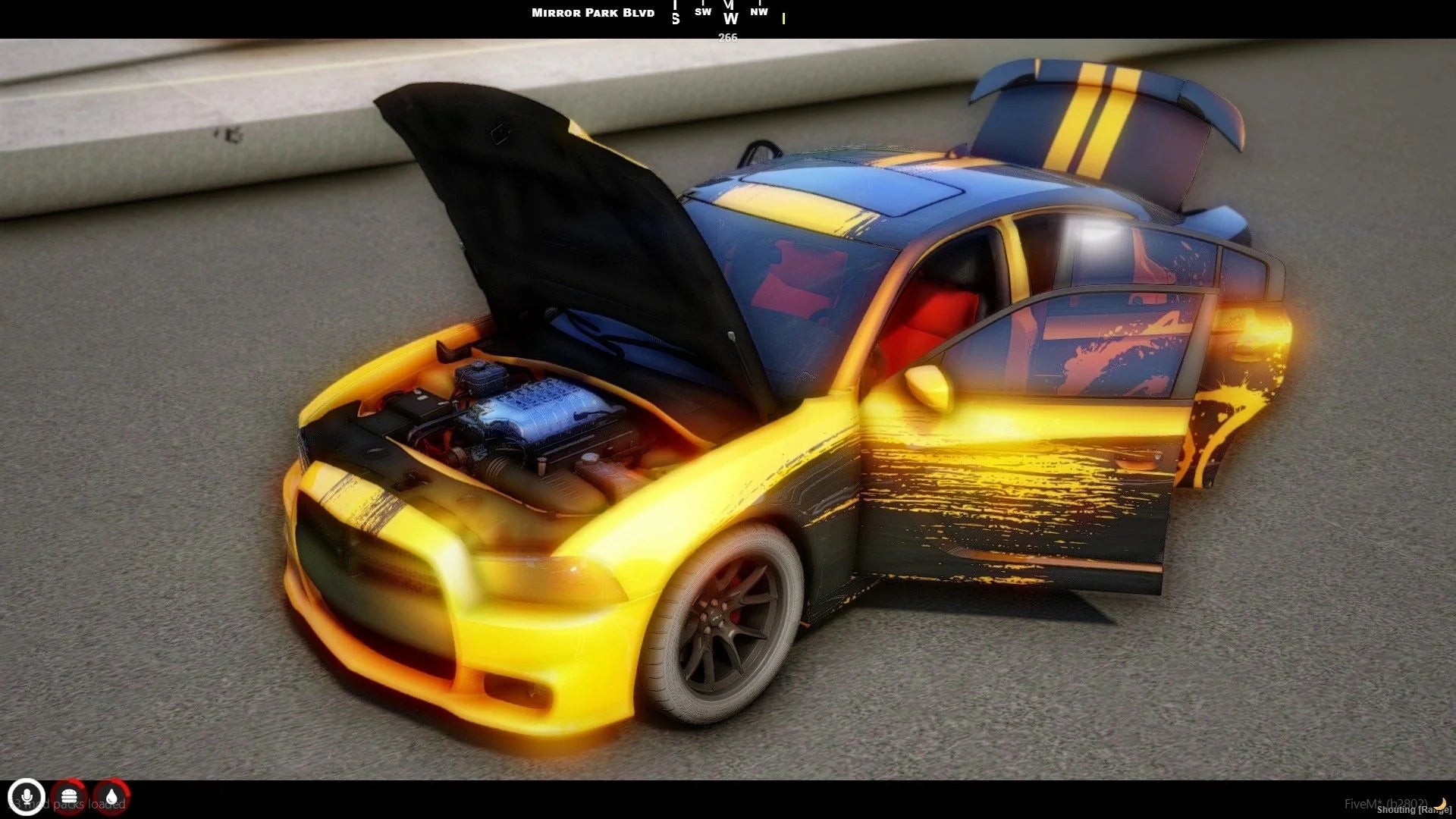 (Unbranded) 2015 Dodge Charger SRT Custom Livery | South Coast Customs