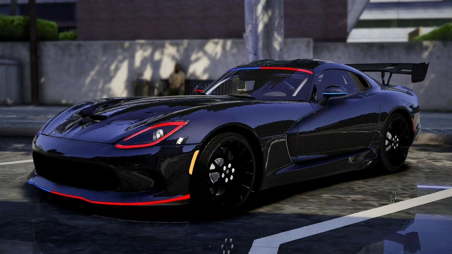 (Unbranded) 2016 Dodge Viper SRT ACR LEO PD Modern Lights | NM