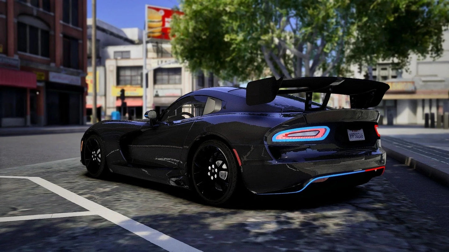 (Unbranded) 2016 Dodge Viper SRT ACR LEO PD Modern Lights | NM